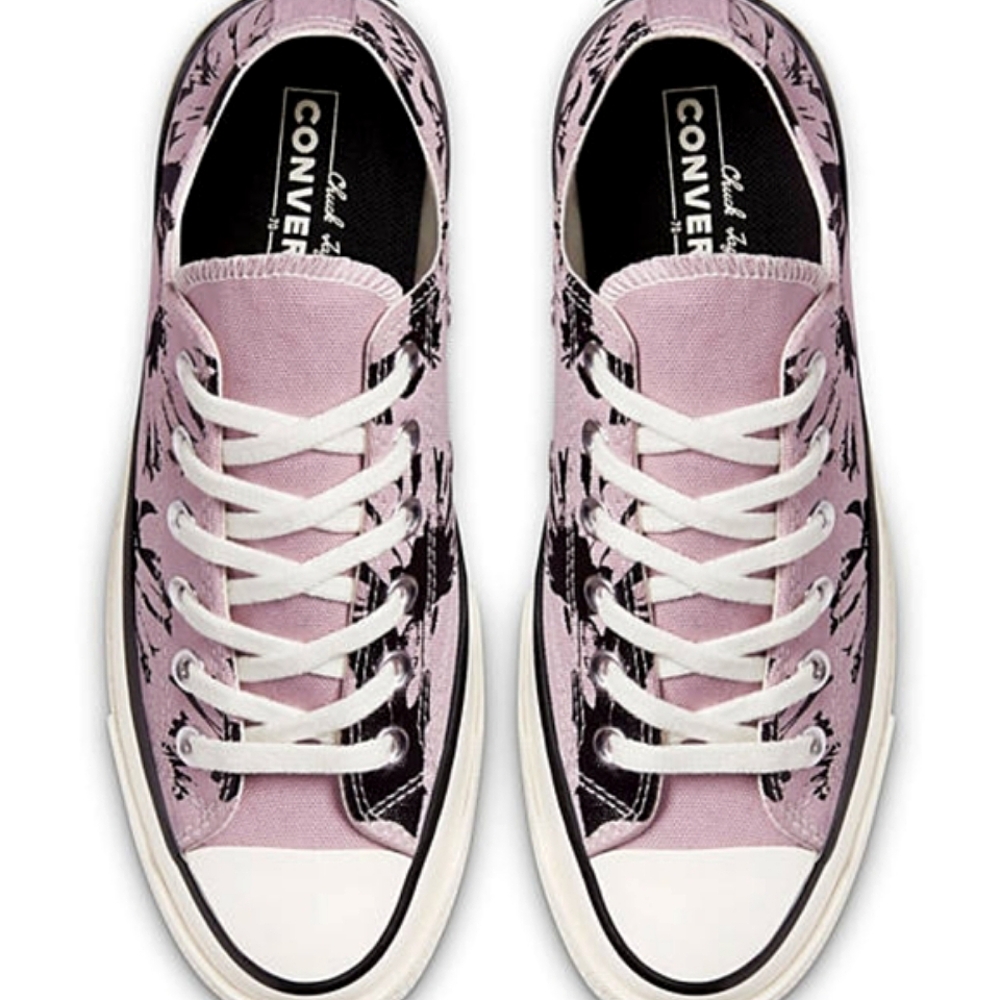 Converse Chuck 70 Ox Limited Edition Hybrid Floral Jacquard Low Canvas Sneakers - Picture 2 of 11
